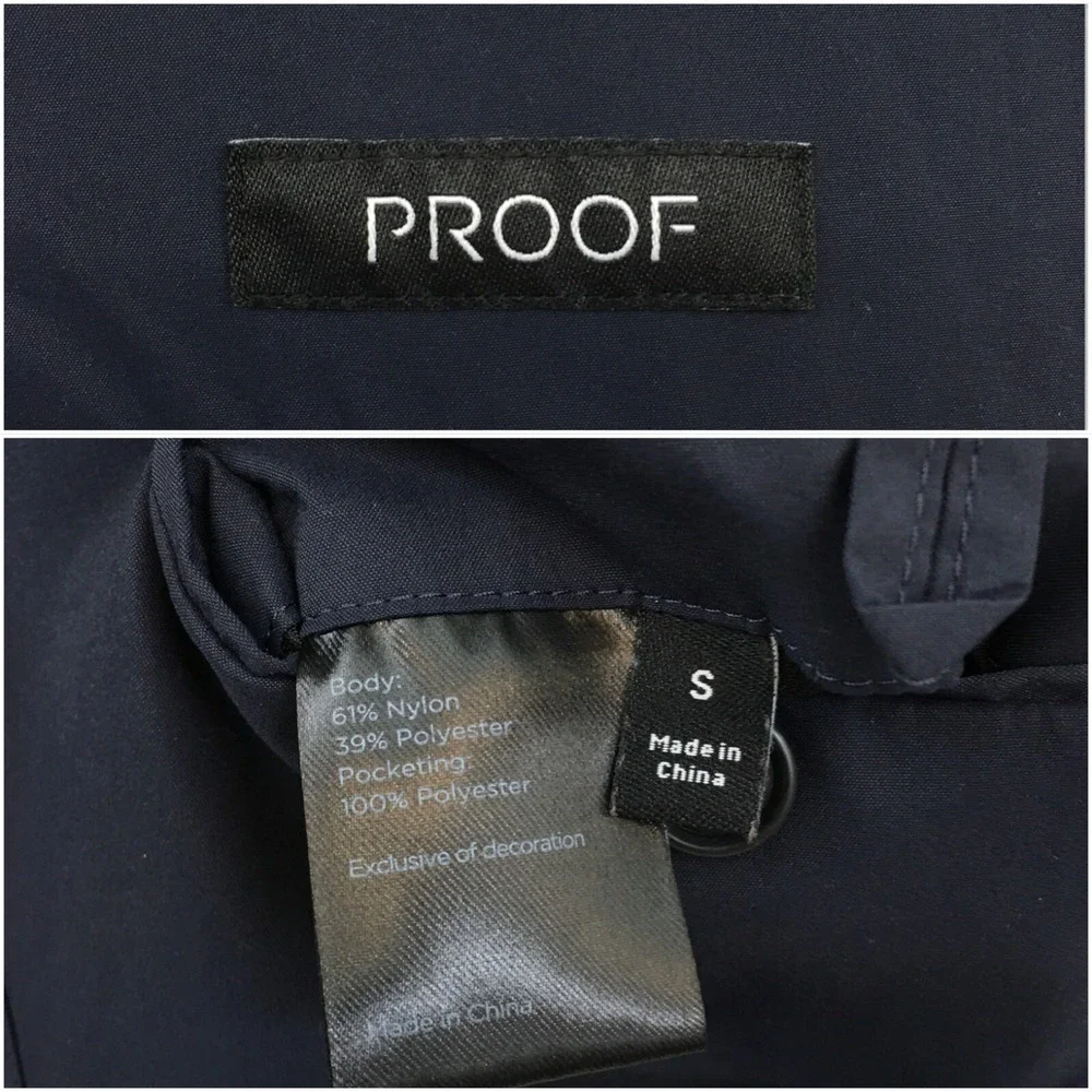 PROOF Mens Performance Blazer Sport Coat Casual Jacket Size S‎ (38S) Light Suit